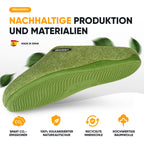 KOMFORTY® Hausschuhe - Warme Füße mit natürlicher Wolle