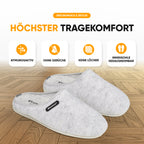 KOMFORTY® Hausschuhe - Warme Füße mit natürlicher Wolle