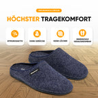 KOMFORTY® Hausschuhe - Warme Füße mit natürlicher Wolle