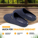 KOMFORTY® Hausschuhe - Warme Füße mit natürlicher Wolle