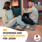 KOMFORTY® Hausschuhe - Warme Füße mit natürlicher Wolle