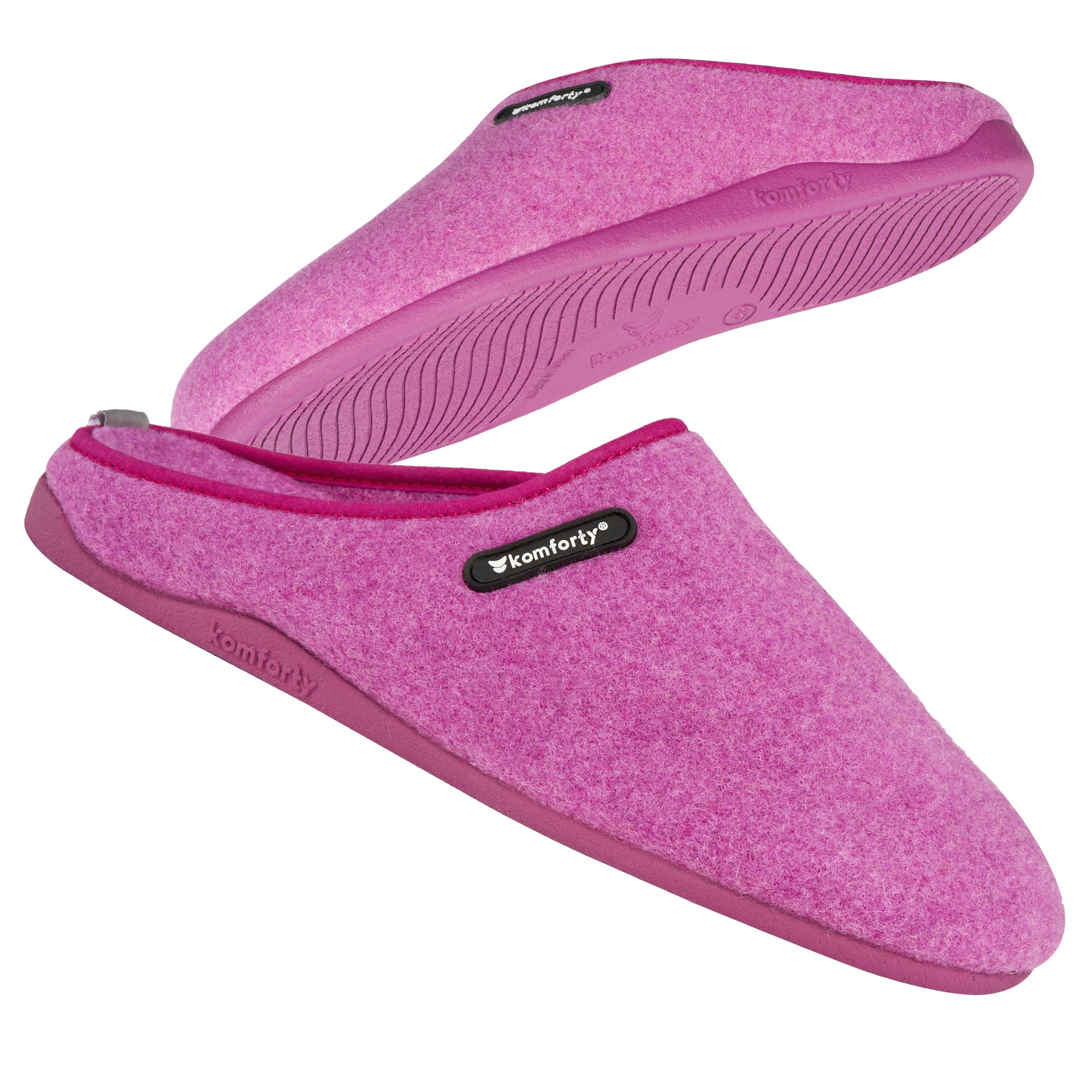 KOMFORTY® Hausschuhe - Warme Füße mit natürlicher Wolle