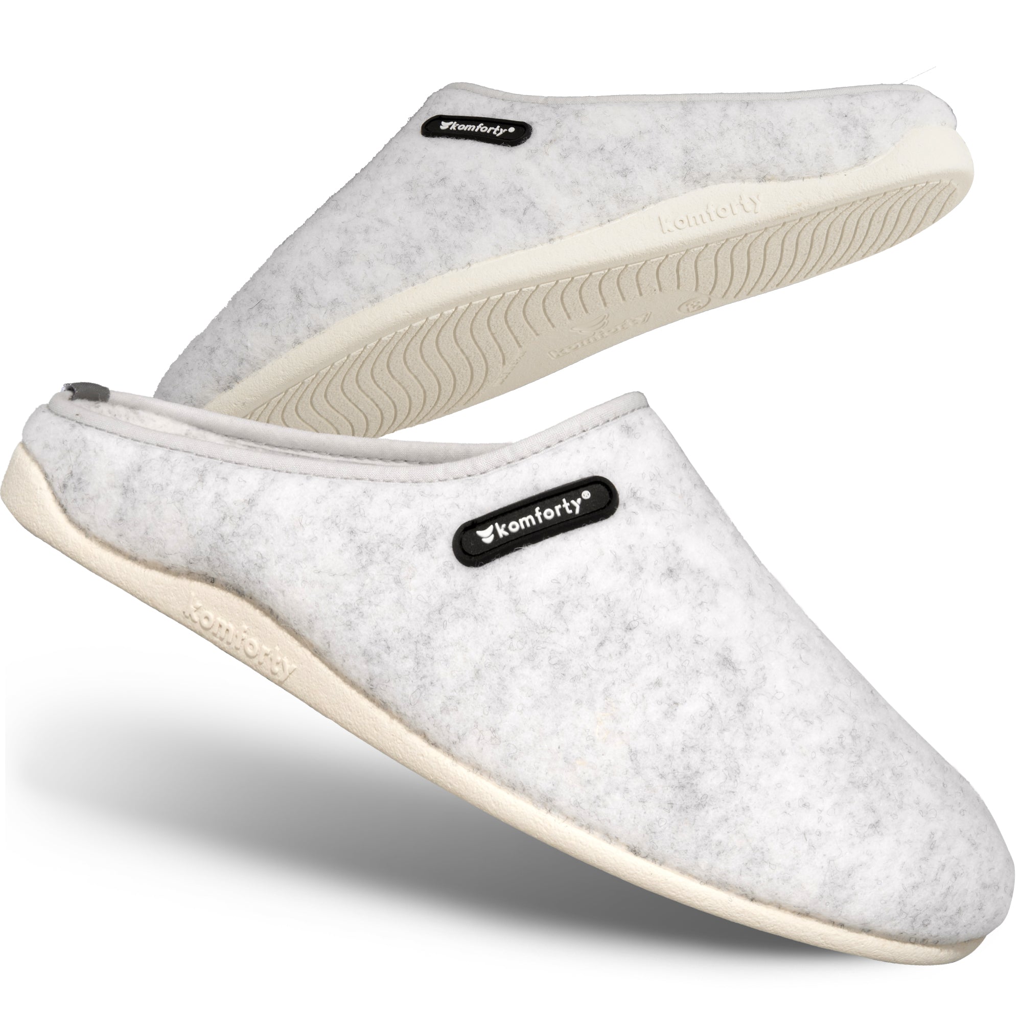 KOMFORTY® Hausschuhe - Warme Füße mit natürlicher Wolle