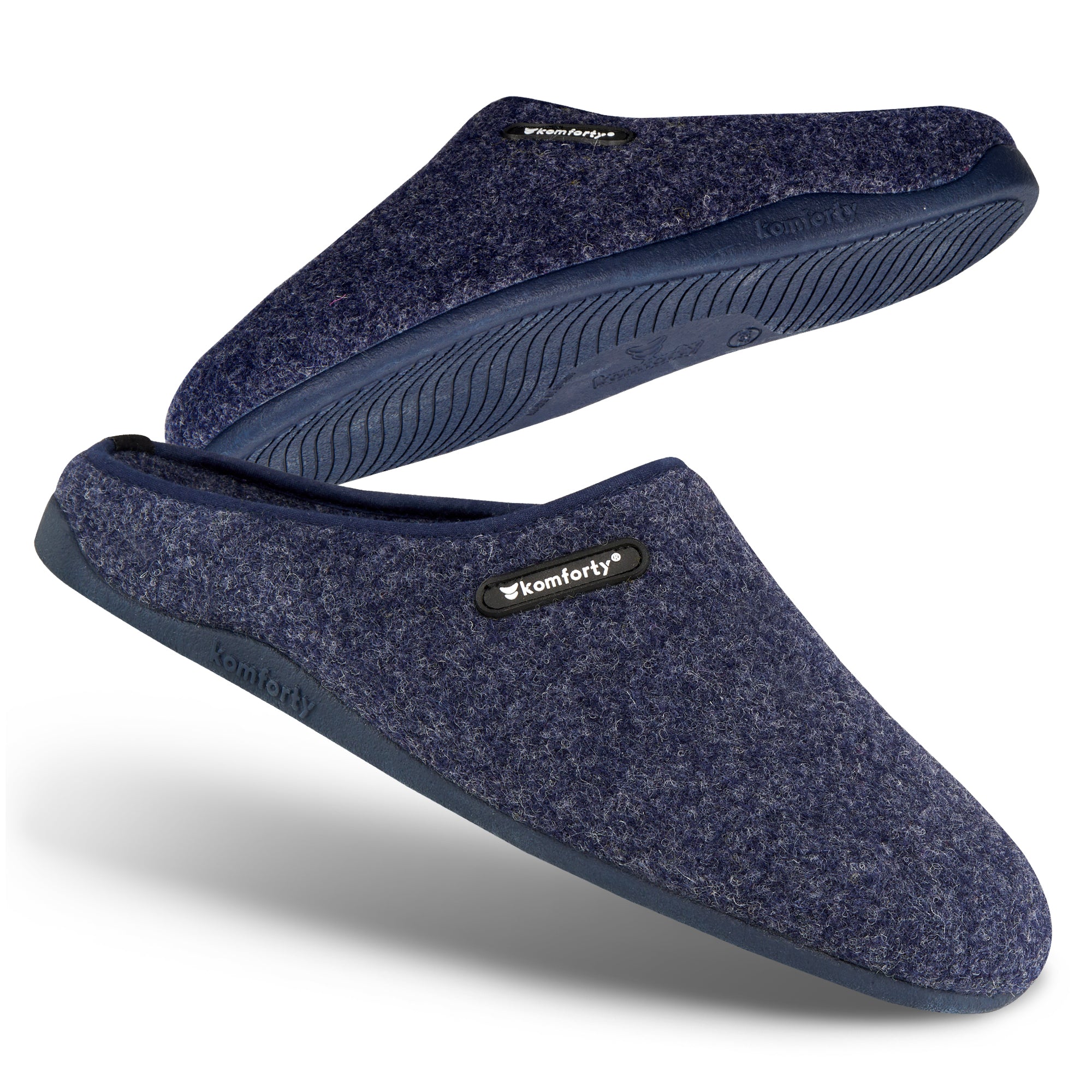 KOMFORTY® Hausschuhe - Warme Füße mit natürlicher Wolle