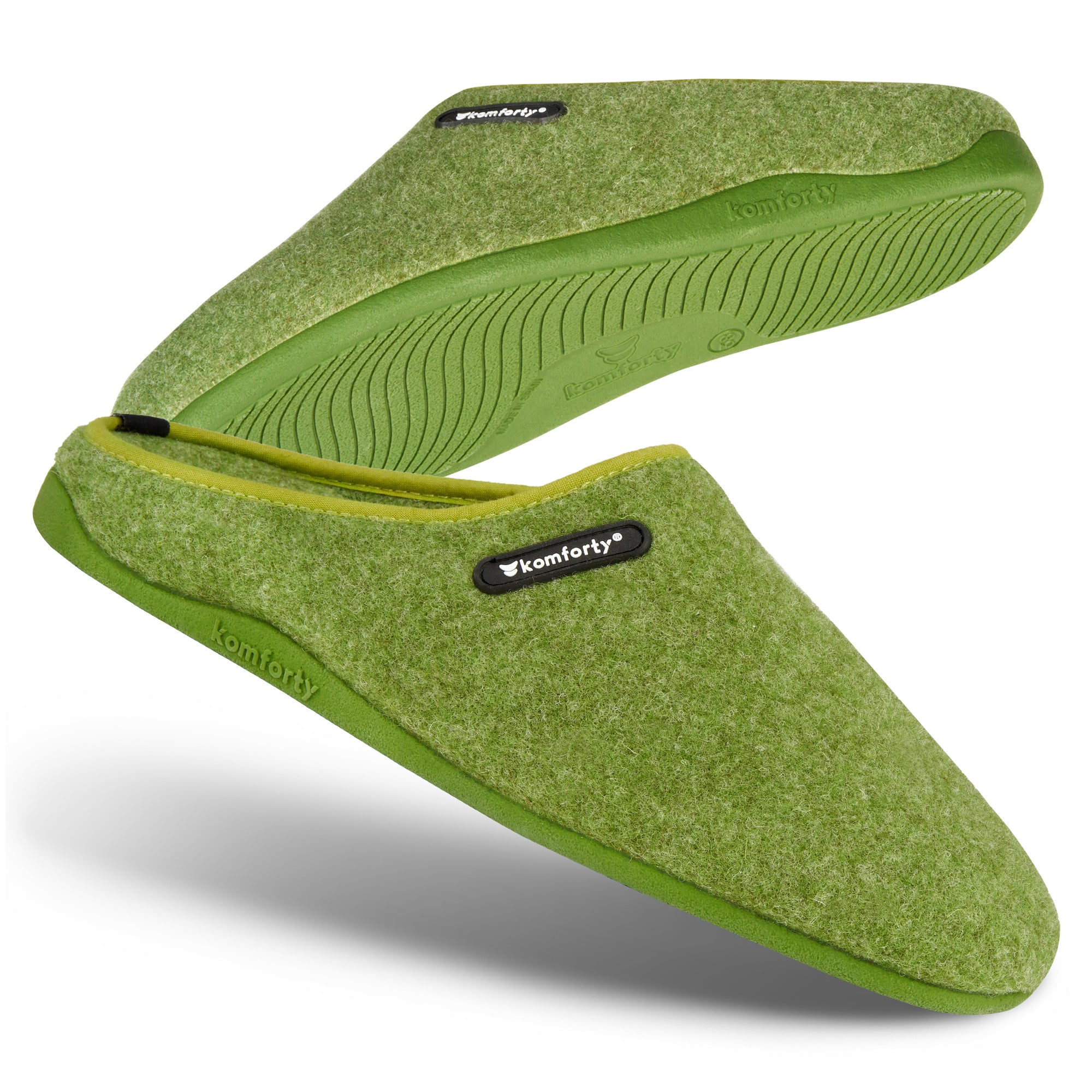 KOMFORTY® Hausschuhe - Warme Füße mit natürlicher Wolle